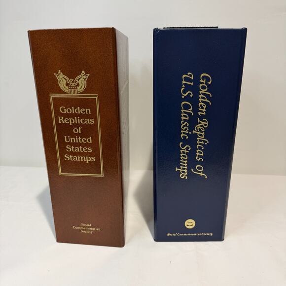 46 - Golden Replicas of U.S. Stamps Postal Classic 22k Gold Stamps - Mixed Lot - Picture 3 of 16